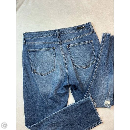 Jeans Skinny By Kut In Blue Denim, Size: 8