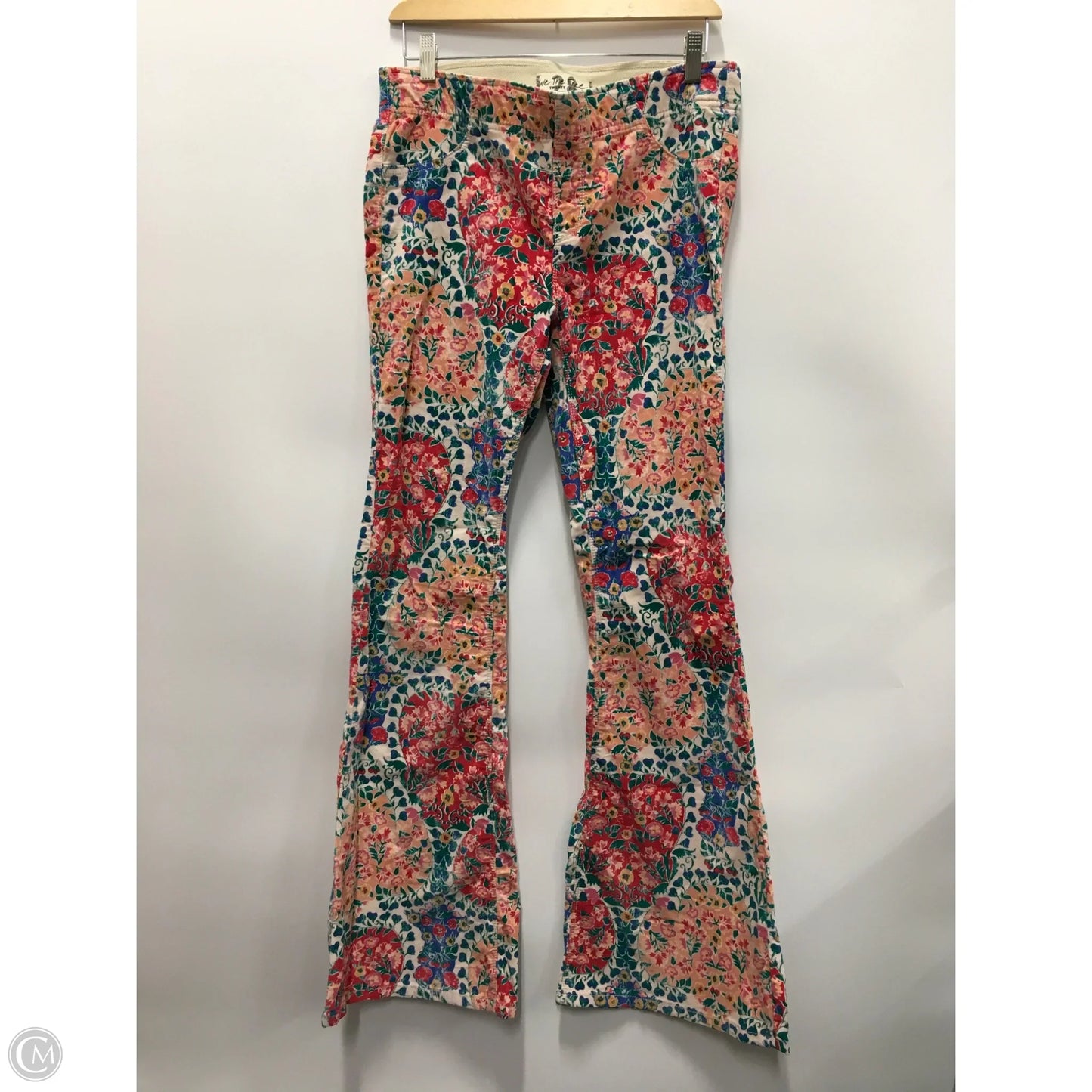 Pants Corduroy By We The Free In Floral Print, Size: 6
