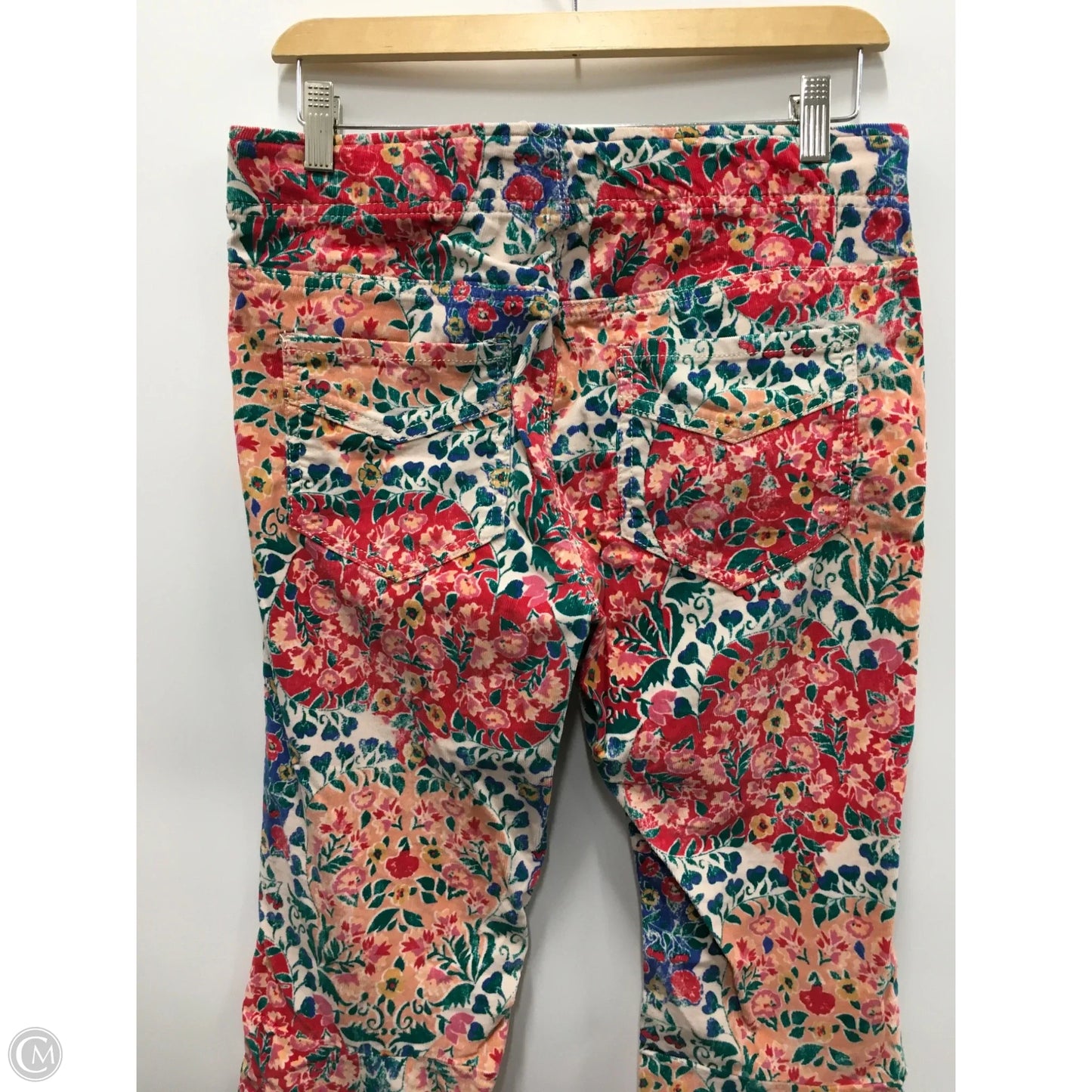 Pants Corduroy By We The Free In Floral Print, Size: 6