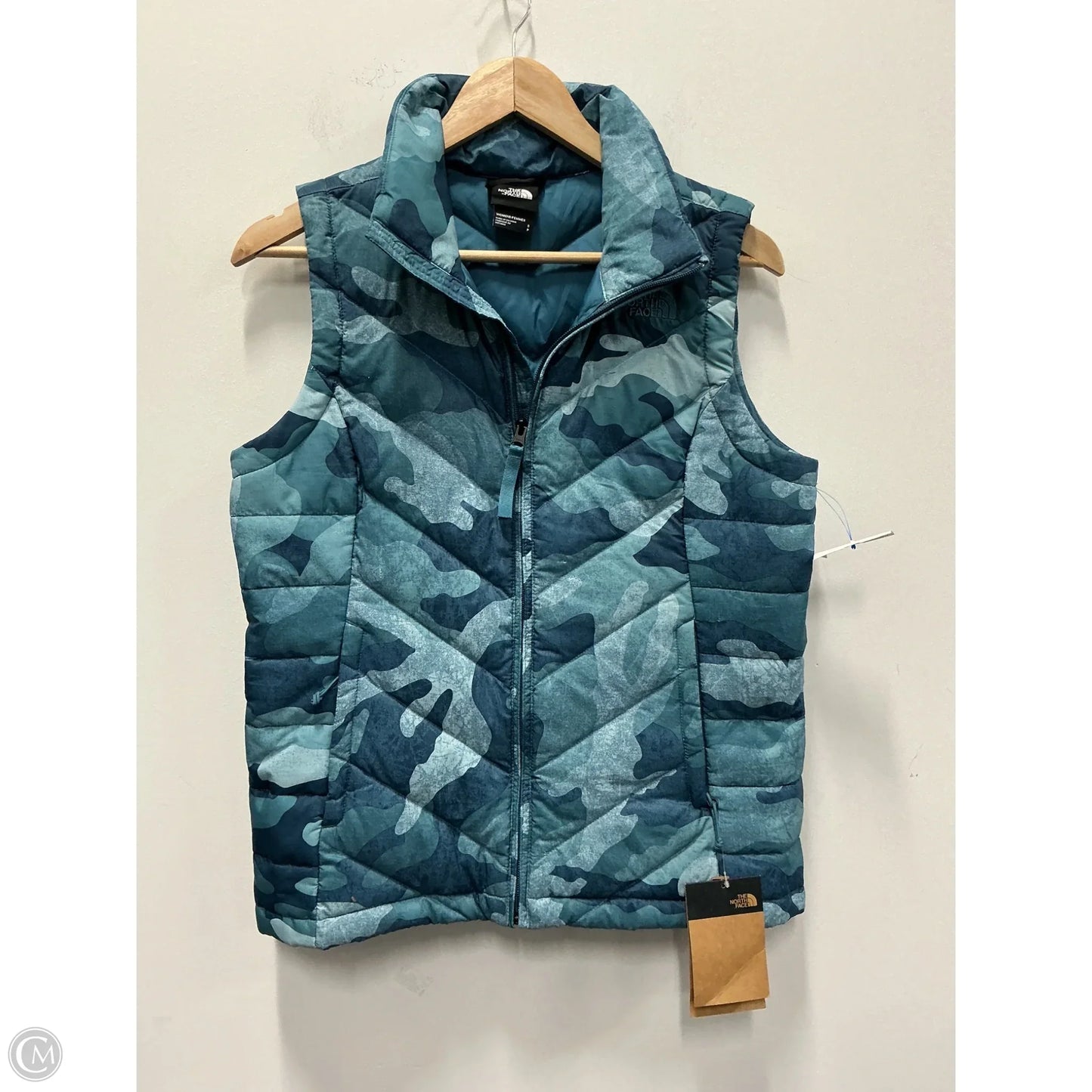 Vest Puffer & Quilted By The North Face In Blue, Size: S