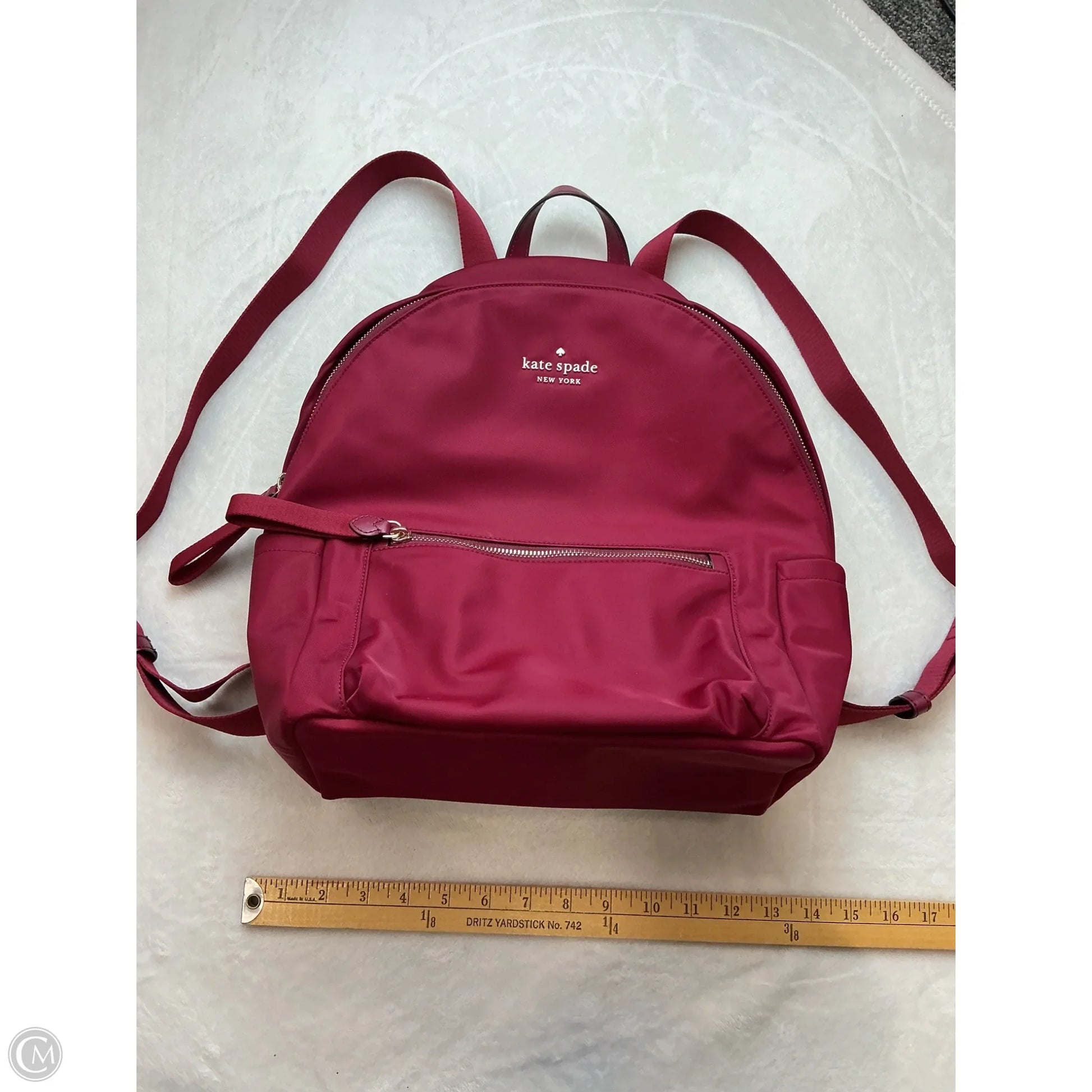 kate spade mini backpack red Backpack Designer By Kate Spade, Size: Small