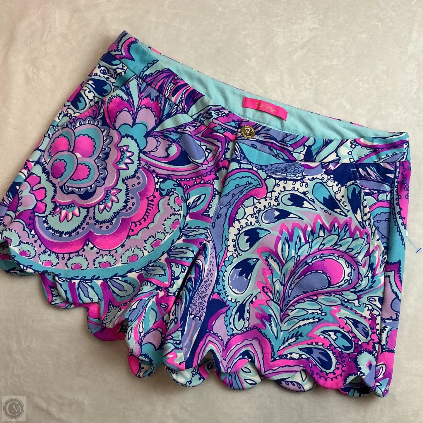 Shorts Designer By Lilly Pulitzer In Blue, Size: 8