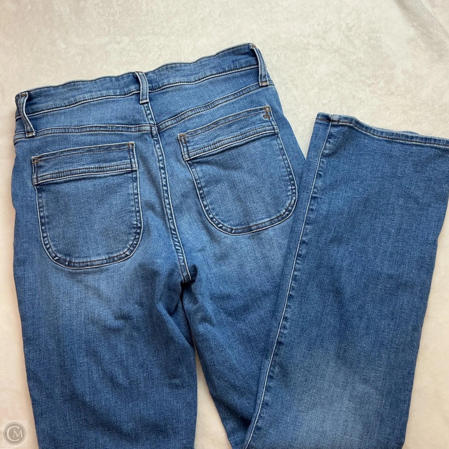 Jeans Wide Leg By Madewell In Blue Denim, Size: 8