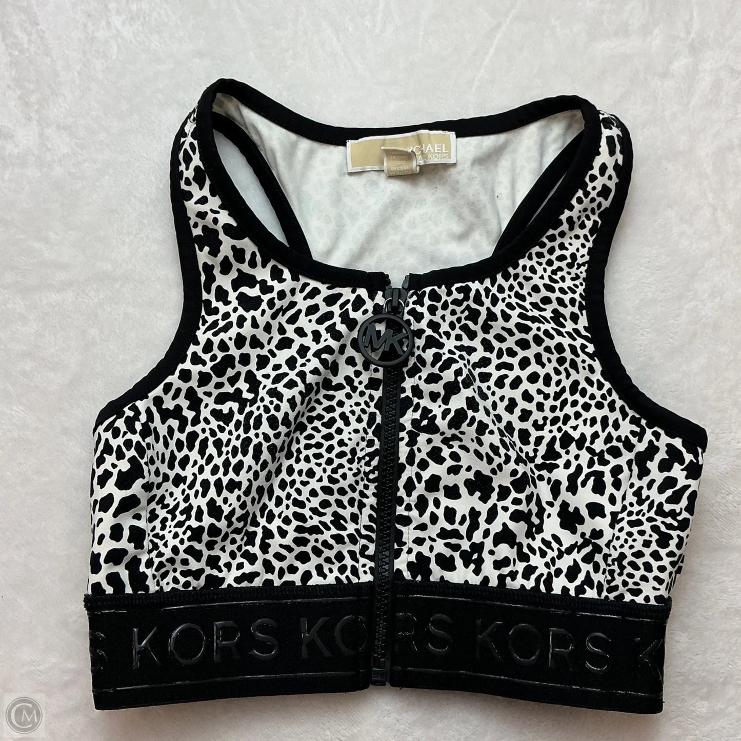 Athletic Bra By Michael By Michael Kors In Animal Print, Size: S
