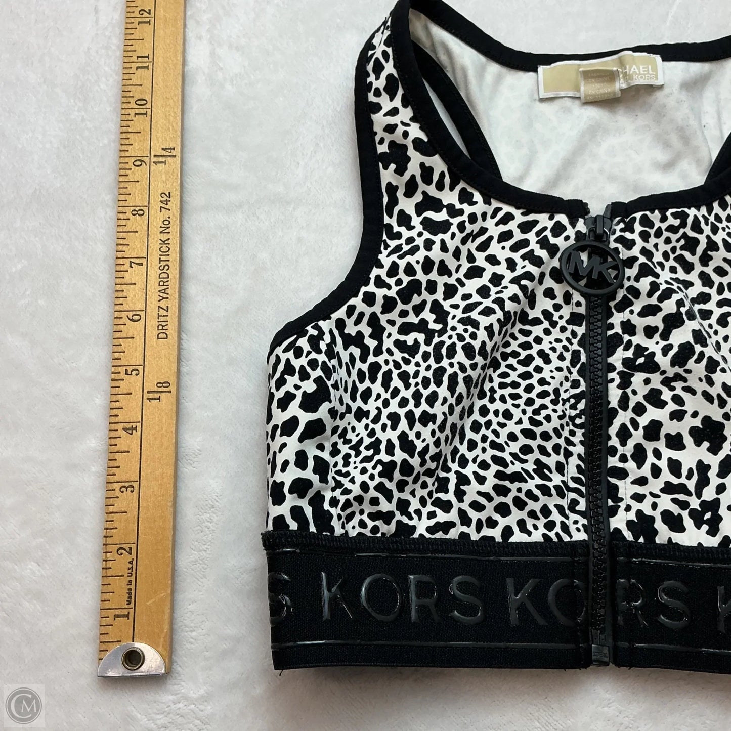 Athletic Bra By Michael By Michael Kors In Animal Print, Size: S