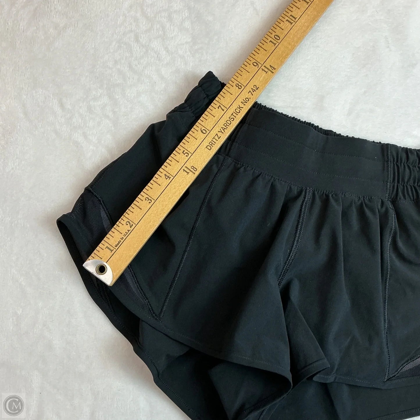 Athletic Shorts By Lululemon In Black, Size: 0