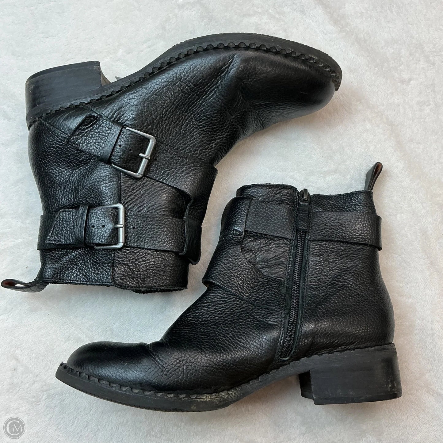 Boots Leather By Kenneth Cole In Black, Size: 8