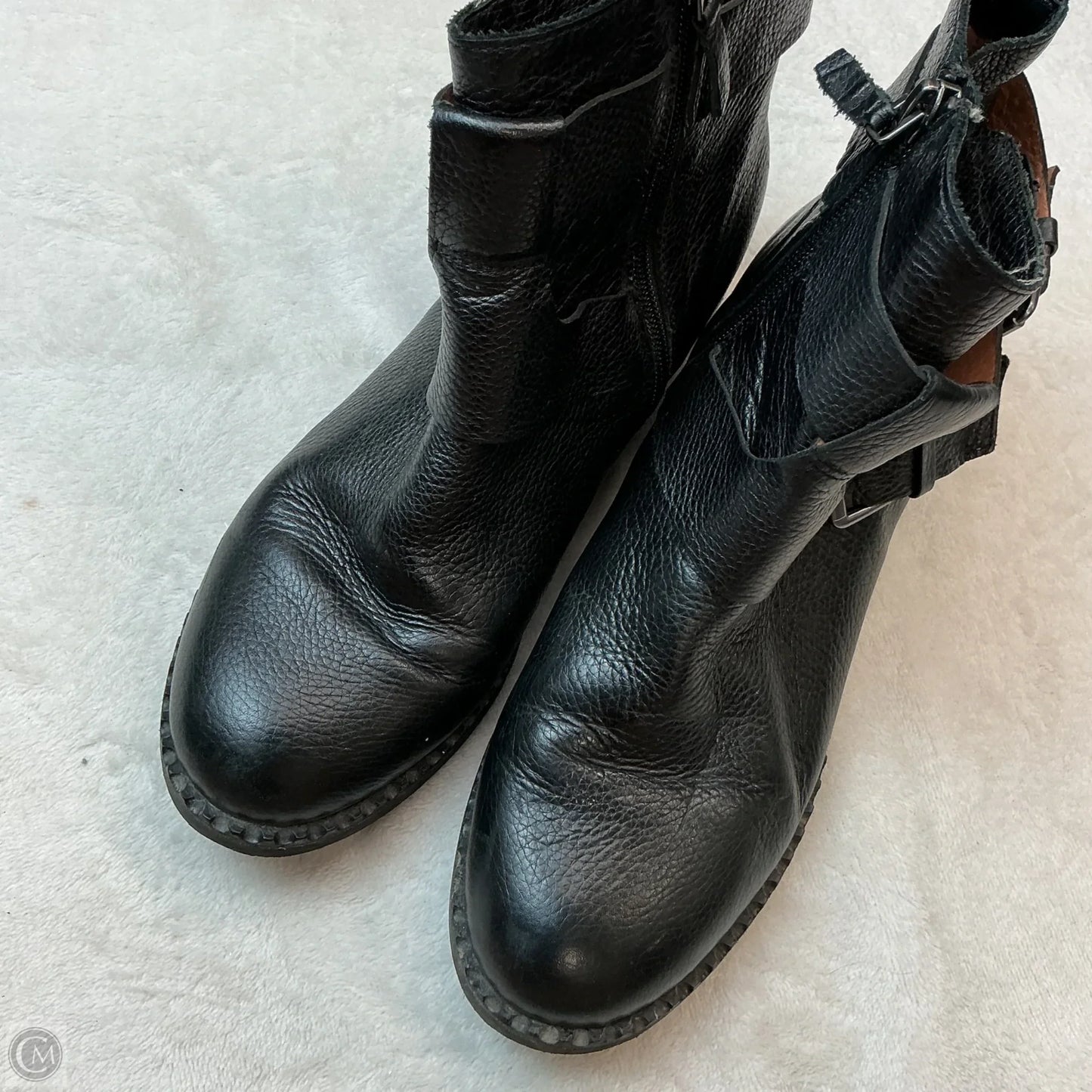 Boots Leather By Kenneth Cole In Black, Size: 8