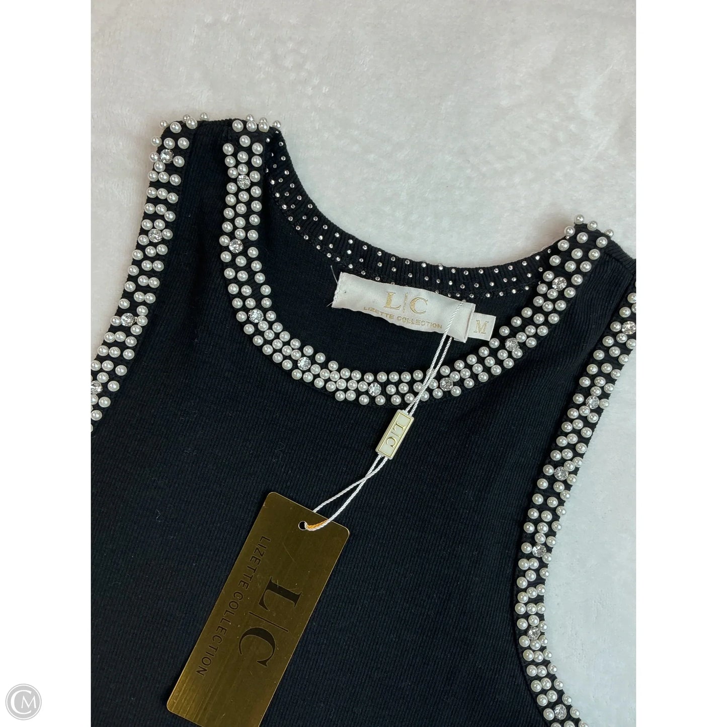 Tank Top By Clothes Mentor In Black, Size: M