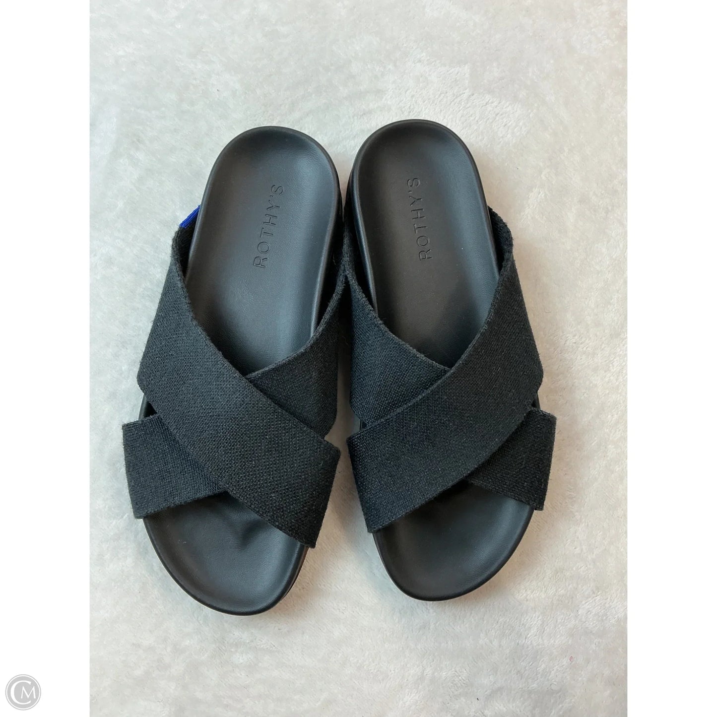 Sandals Flats By Rothys In Black, Size: 7.5