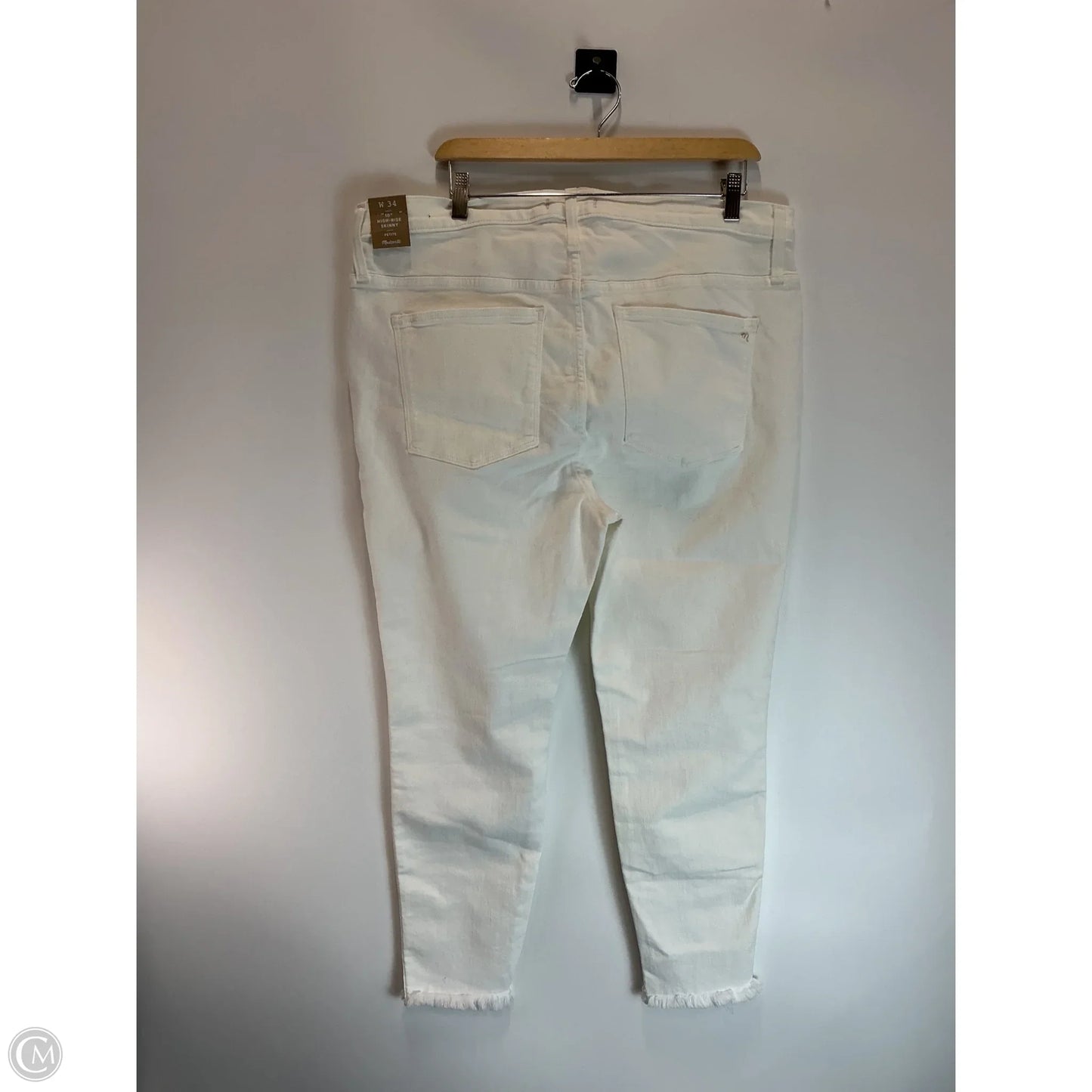 Pants Other By Madewell In White Denim, Size: 12p