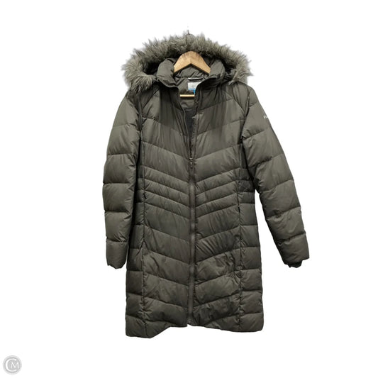 Coat Puffer & Quilted By Columbia In Grey, Size: S