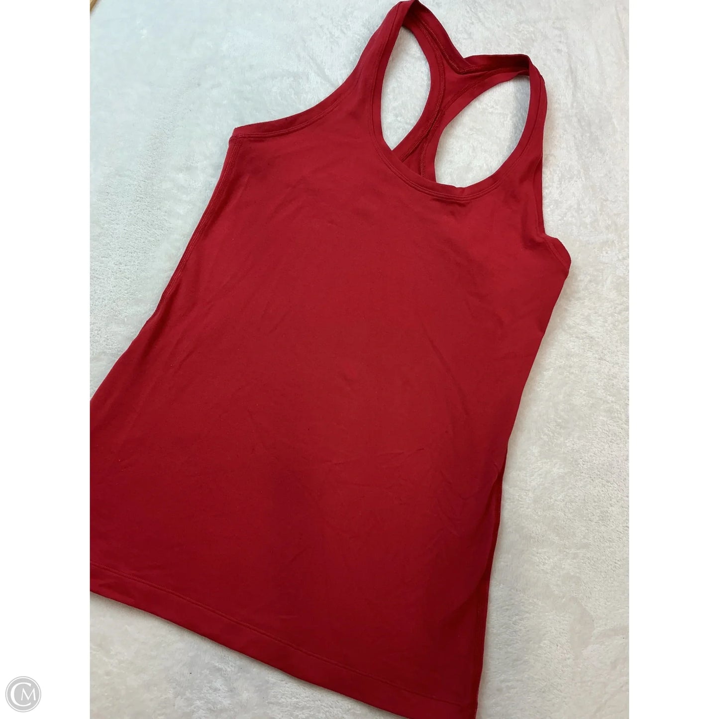 Athletic Tank Top By Lululemon In Red, Size: M