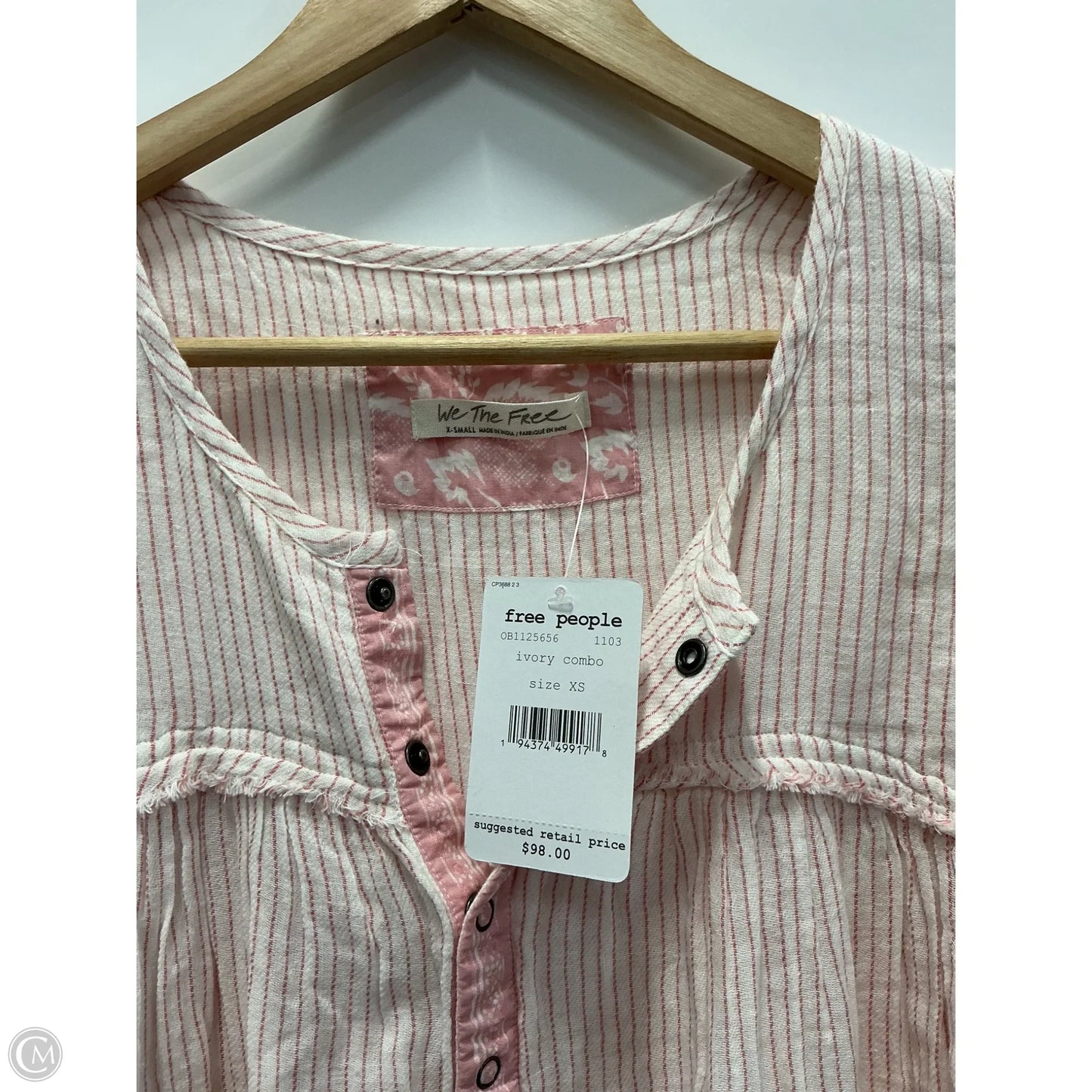 Tunic Sleeveless By Free People In Pink, Size: Xs