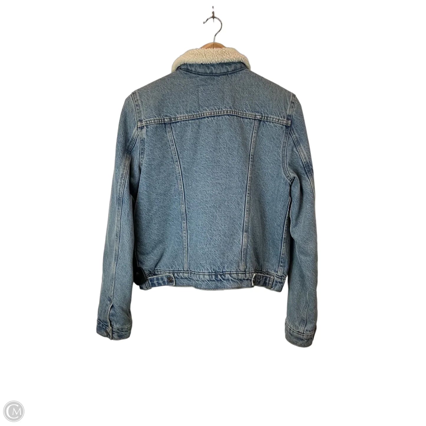 Jacket Denim By Levis In Blue Denim, Size: M