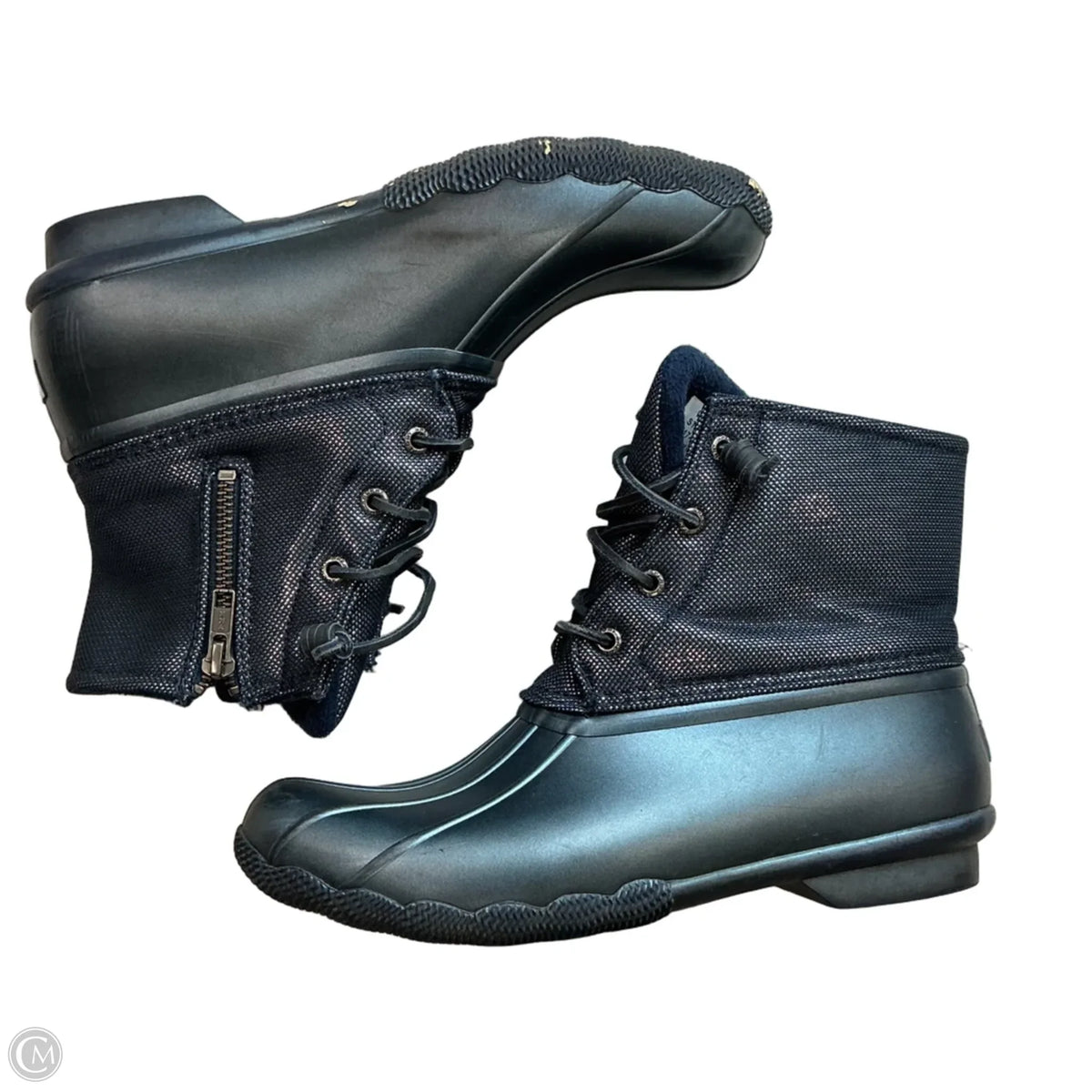 Boots Rain By Sperry In Blue, Size: 9