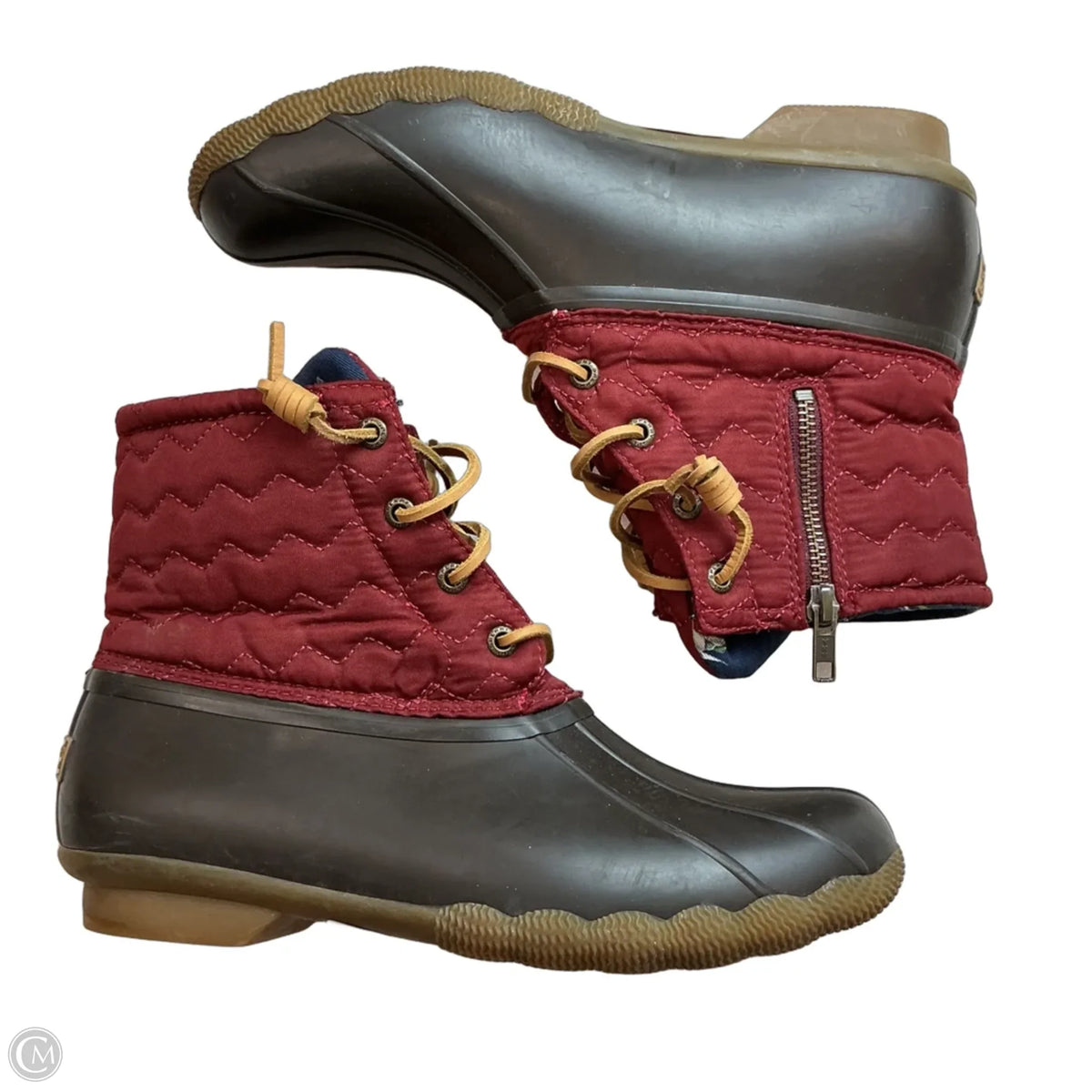 Boots Rain By Sperry In Red, Size: 9