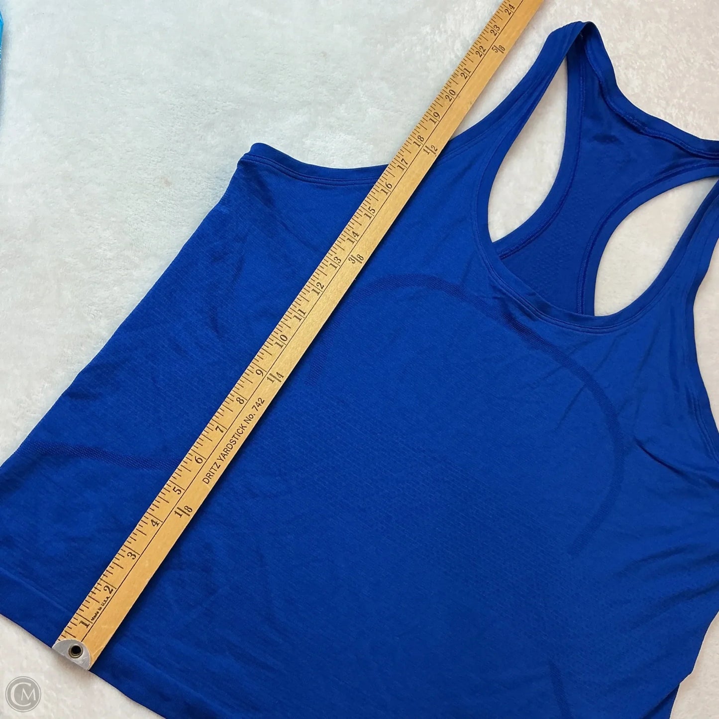 Athletic Tank Top By Lululemon In Blue, Size: 12