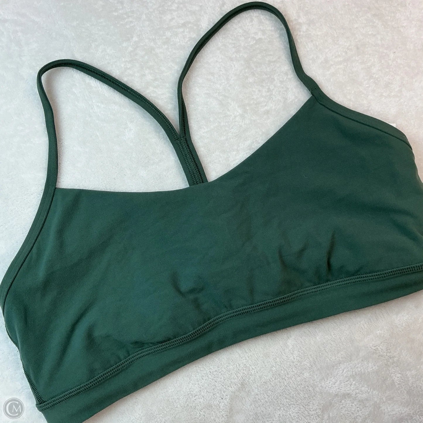 Athletic Bra By Lululemon In Green, Size: 14