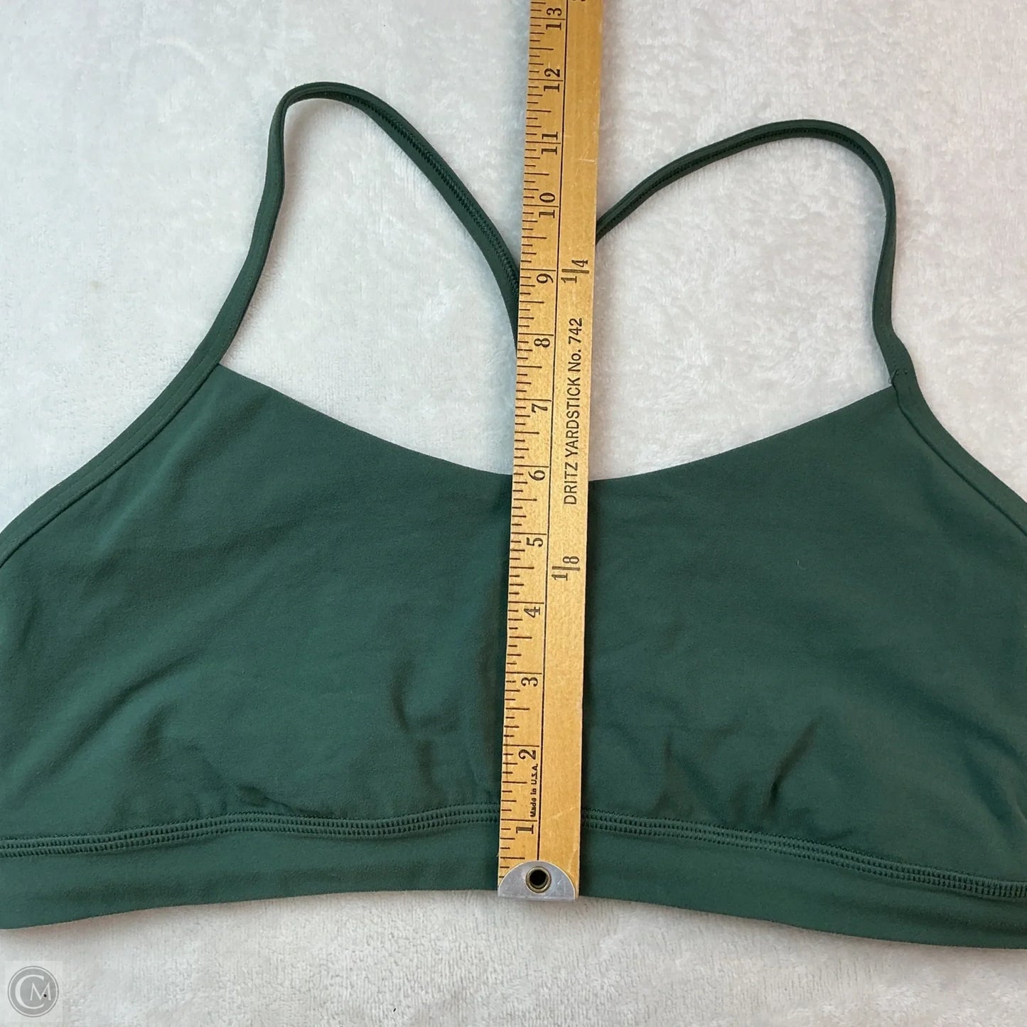 Athletic Bra By Lululemon In Green, Size: 14