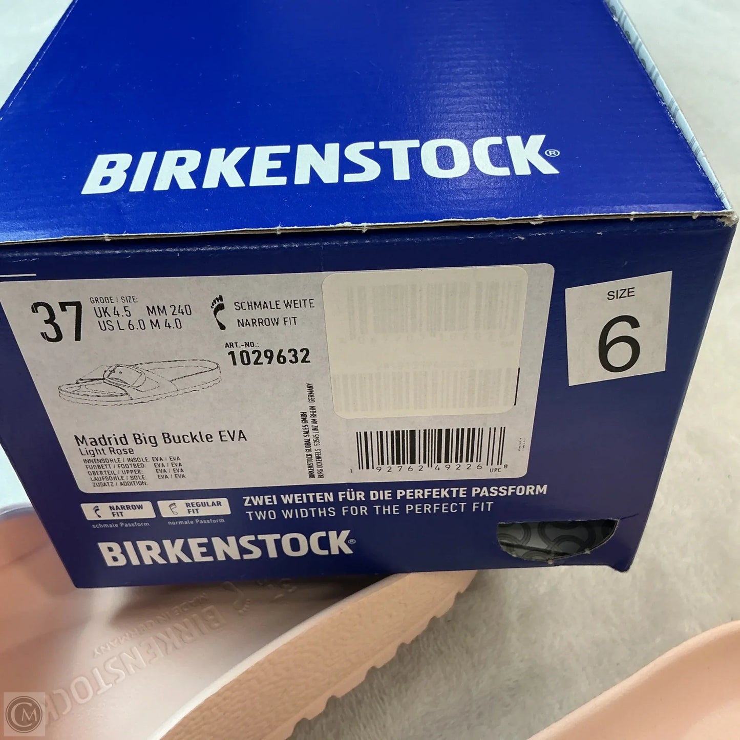 Sandals Flats By Birkenstock In Pink, Size: 6