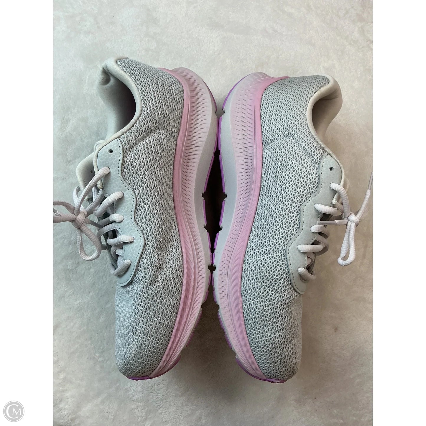 Shoes Athletic By Skechers In Grey, Size: 9