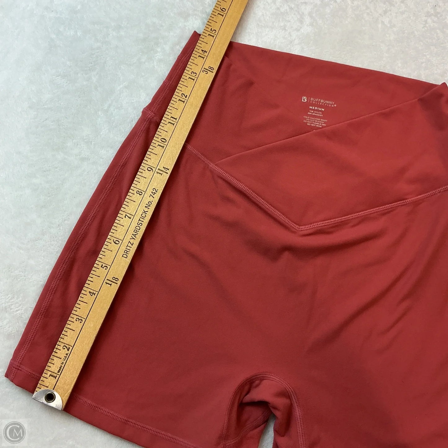 Athletic Shorts By Buffbunny In Coral, Size: M