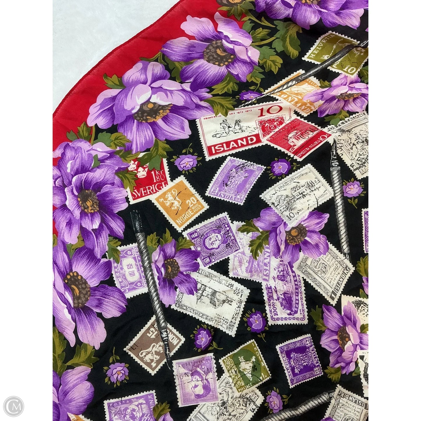 Scarf Luxury Designer By Oscar De La Renta
