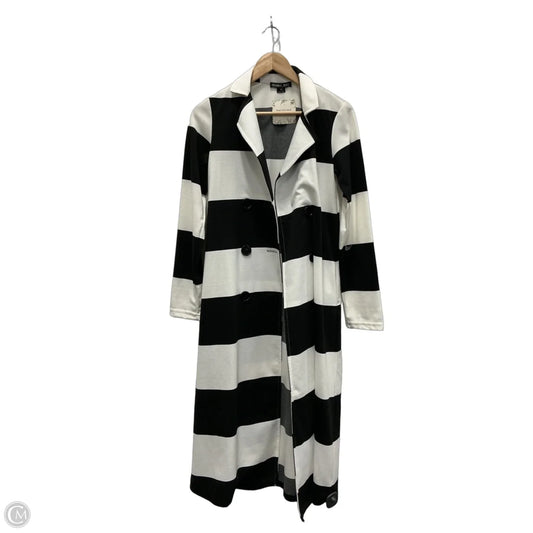 Jacket Other By Double Zero In Black & White, Size: S
