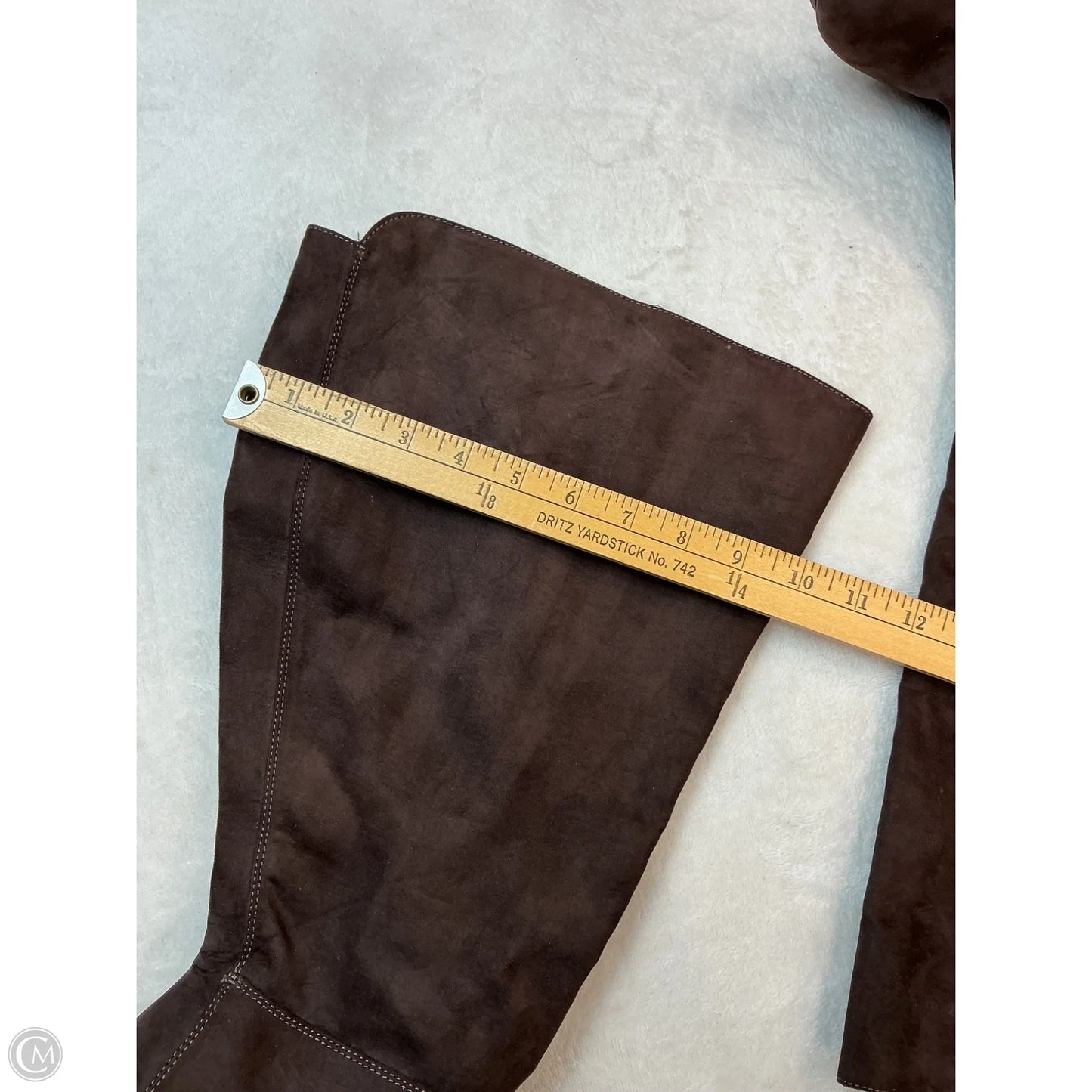 Boots Knee Heels By Torrid In Brown, Size: 8