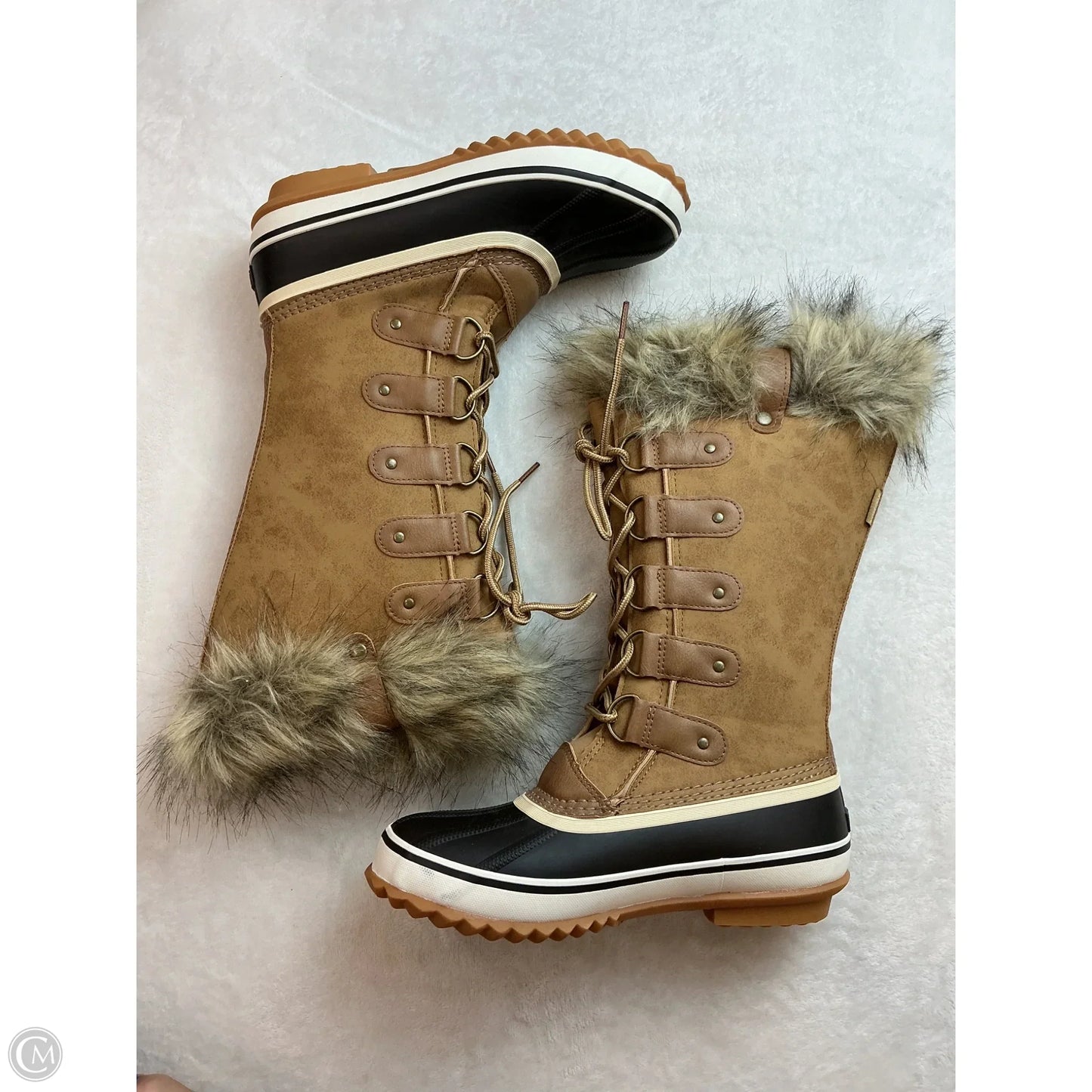 Boots Snow By Jbu By Jambu In Tan, Size: 7.5
