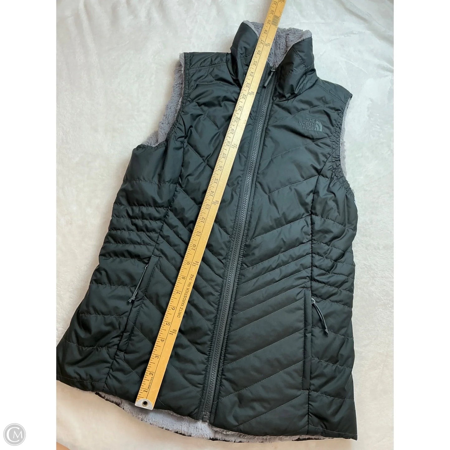 Vest Puffer & Quilted By Columbia In Grey, Size: M
