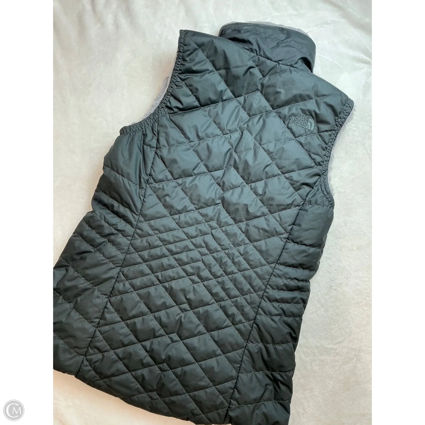 Vest Puffer & Quilted By Columbia In Grey, Size: M