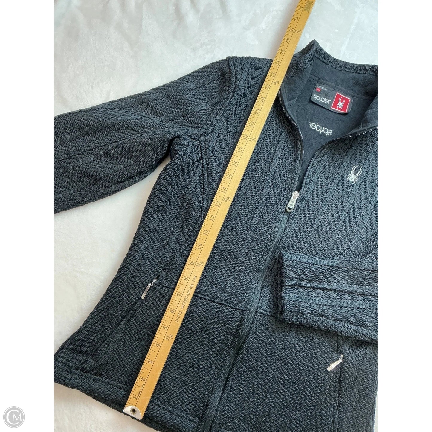 Athletic Jacket By Spyder In Black, Size: Xl
