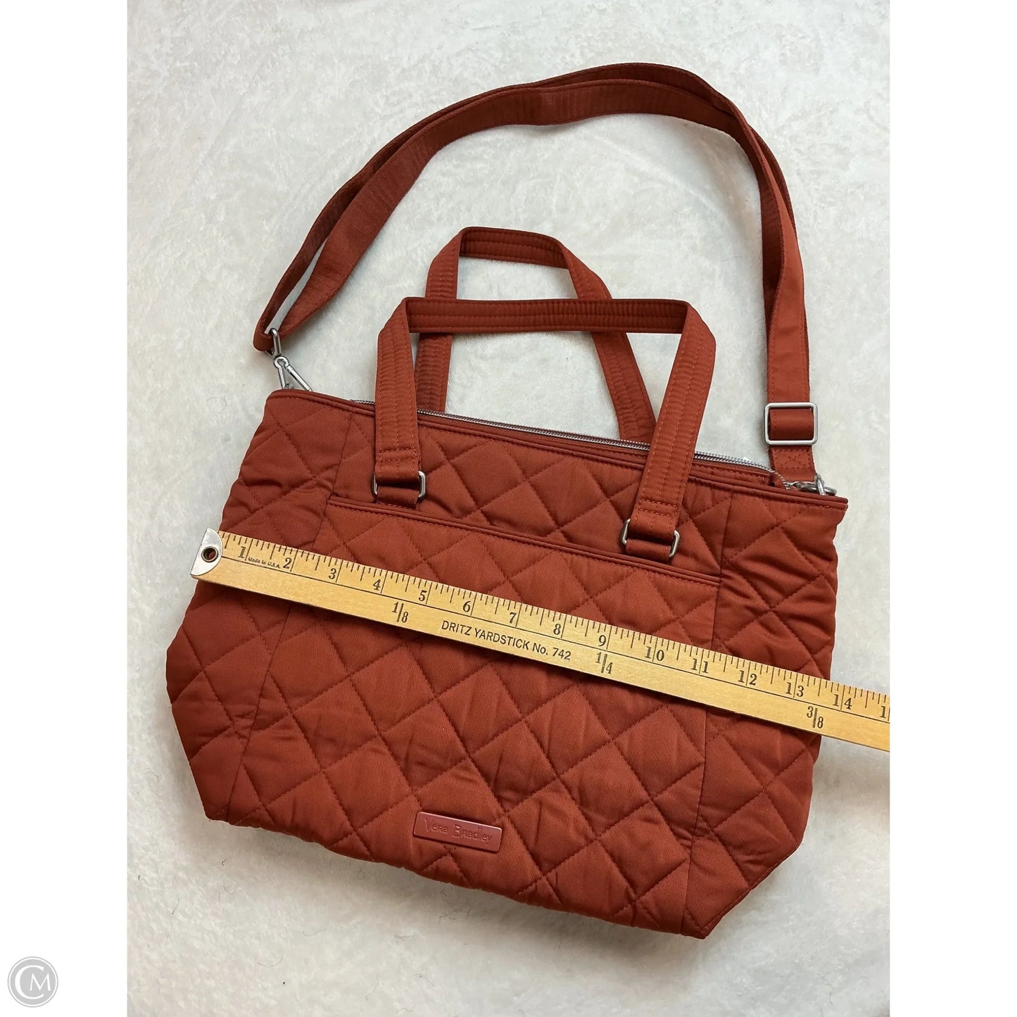Handbag By Vera Bradley, Size: Medium