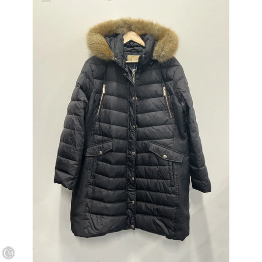 Coat Puffer & Quilted By Michael By Michael Kors In Black, Size: Xxl