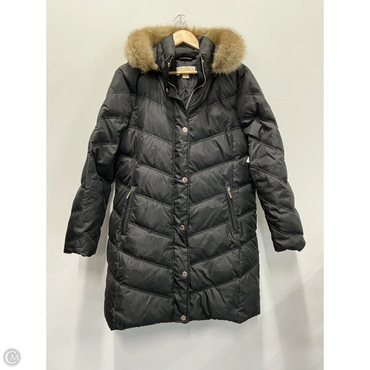 Coat Puffer & Quilted By Michael By Michael Kors In Black, Size: Xl