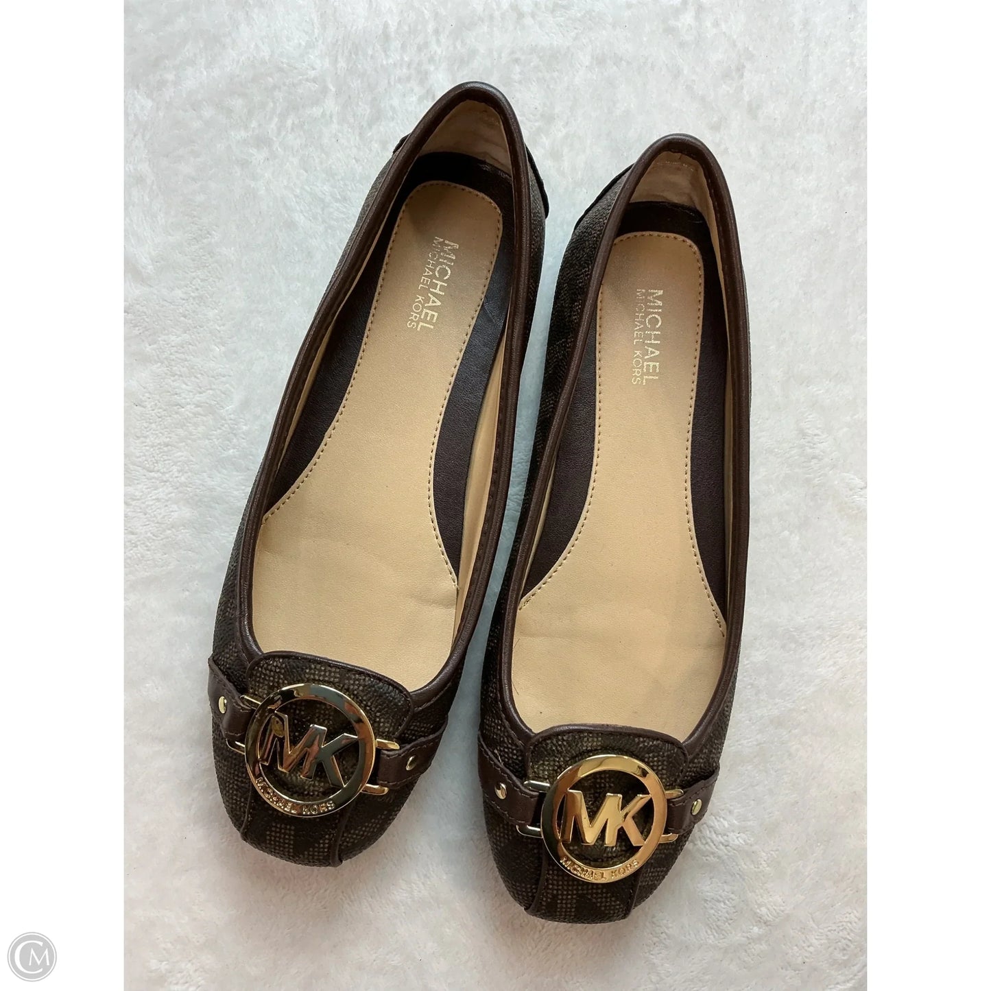Shoes Flats By Michael By Michael Kors In Brown, Size: 6