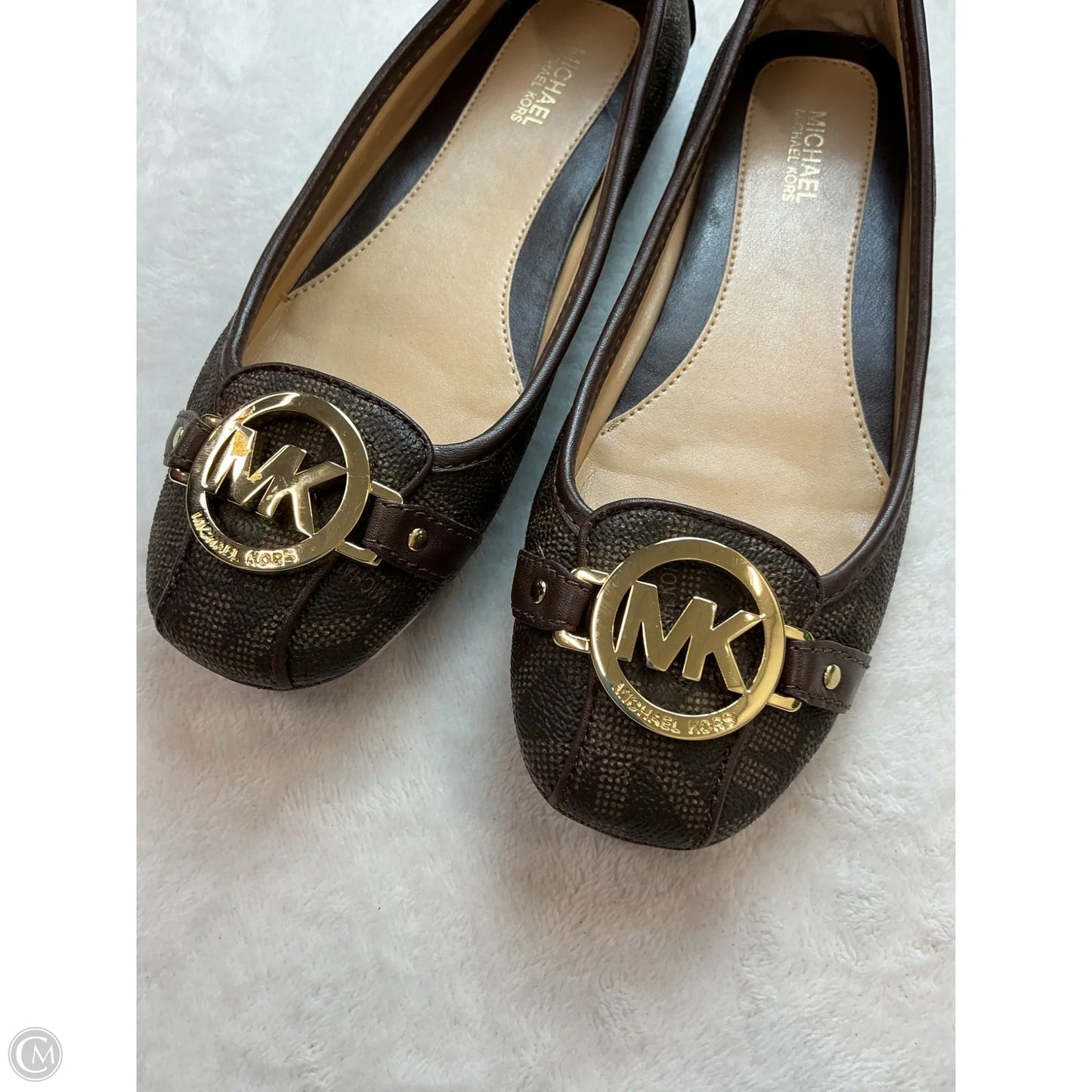 Shoes Flats By Michael By Michael Kors In Brown, Size: 6
