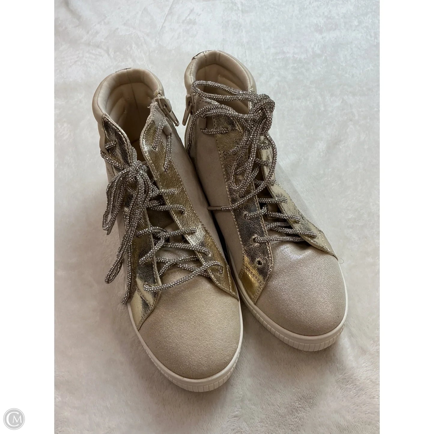 Shoes Sneakers By Steve Madden In Grey, Size: 6