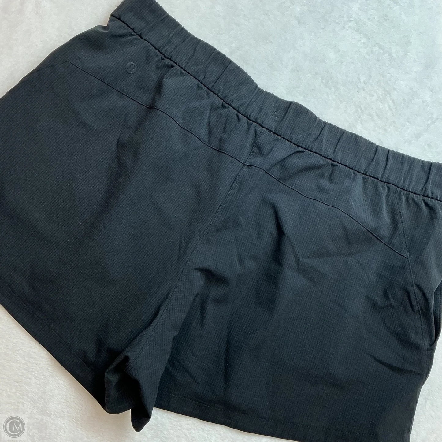 Athletic Shorts By Lululemon In Black, Size: 12