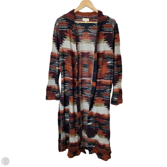 Cardigan By Lucky Brand In Multi-colored, Size: Xl
