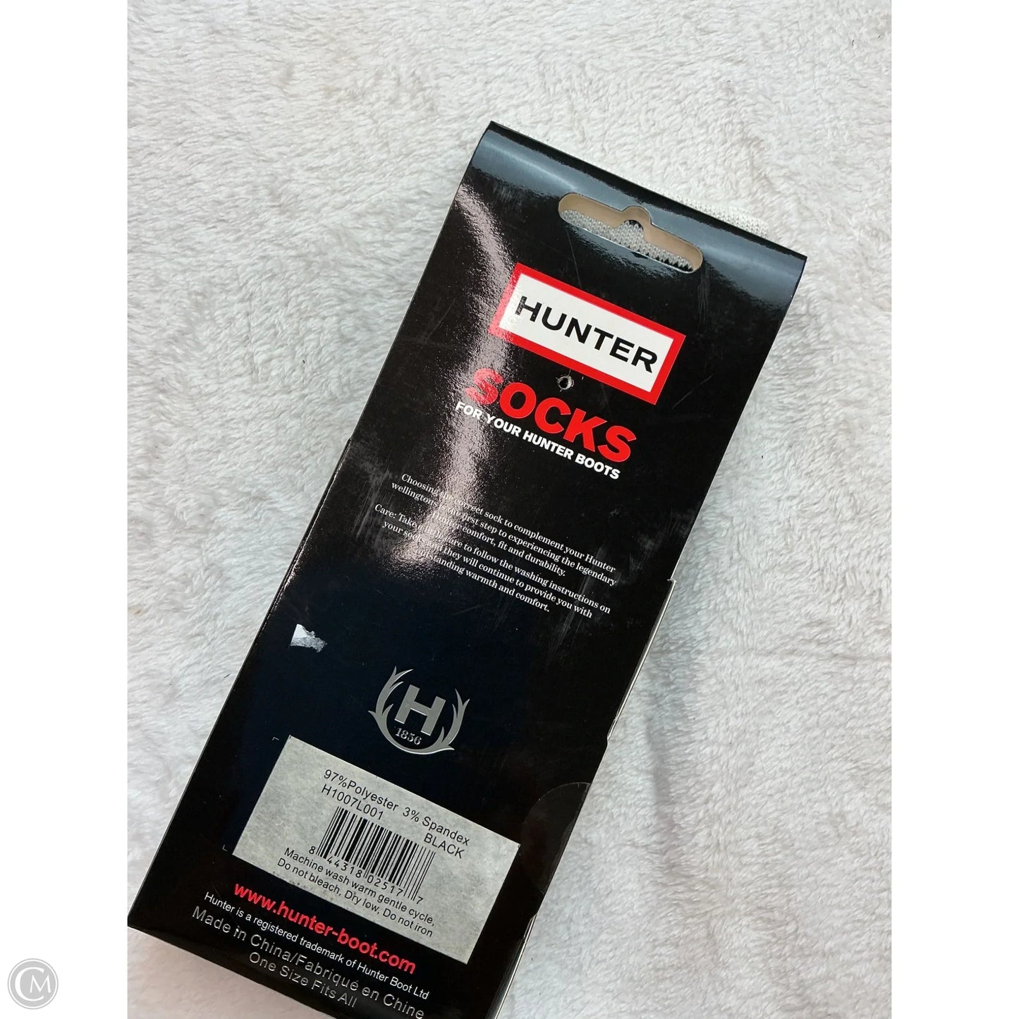 Socks By Hunter In Black, Size: Osfm