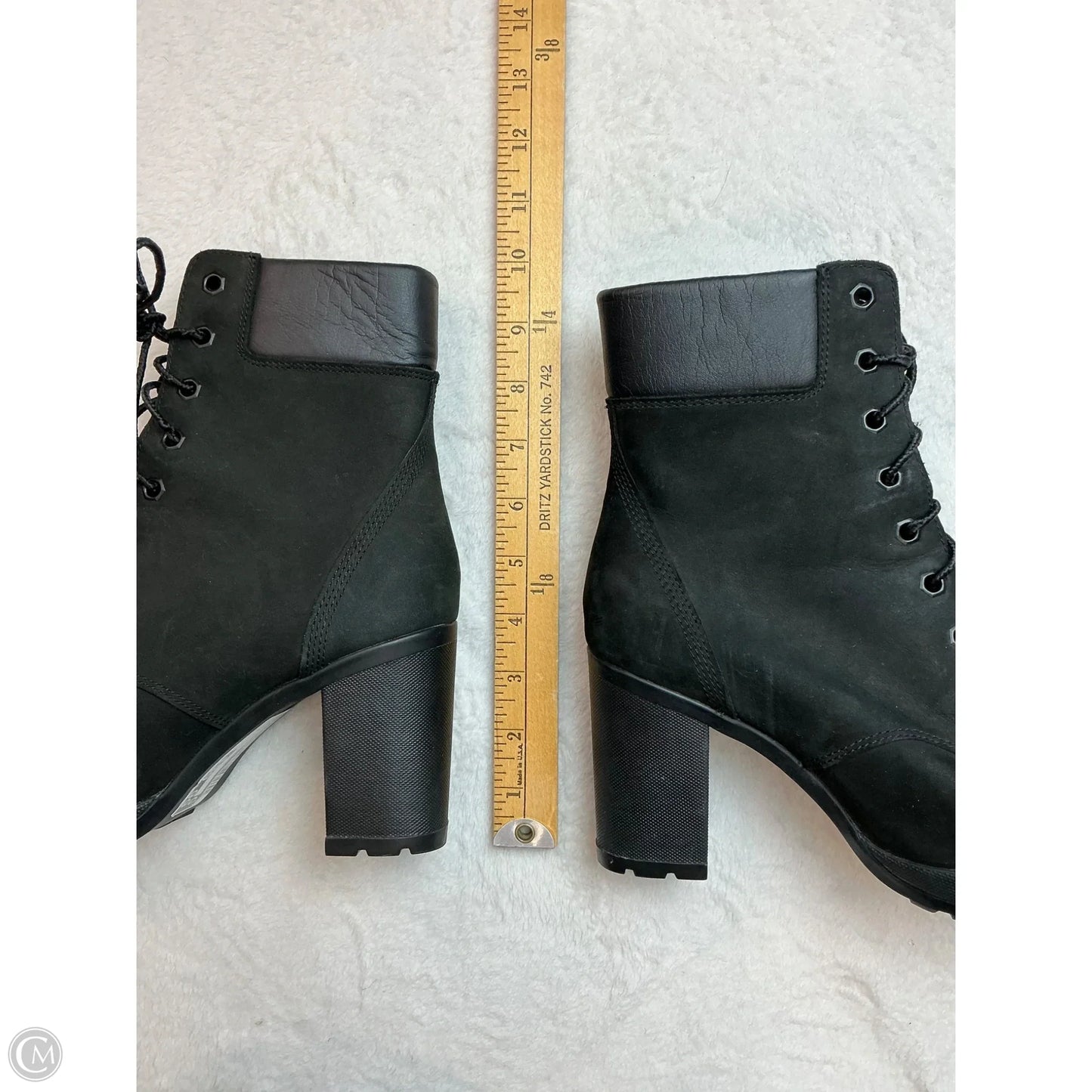 Boots Ankle Heels By Timberland In Black, Size: 9