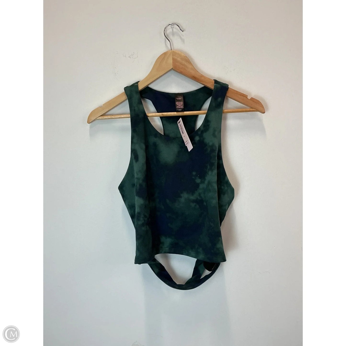 Athletic Bra By Victorias Secret In Blue & Green, Size: L