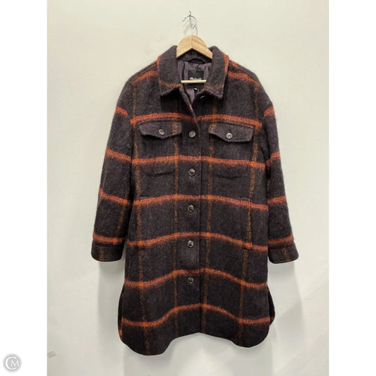Coat Wool By Madewell In Multi-colored, Size: Xl