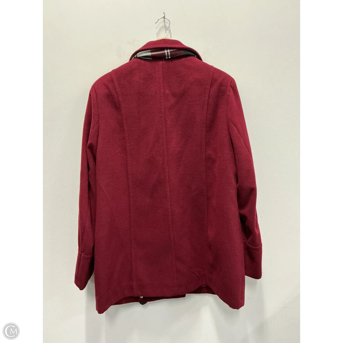 Coat Other By Liz Claiborne In Red, Size: Xl