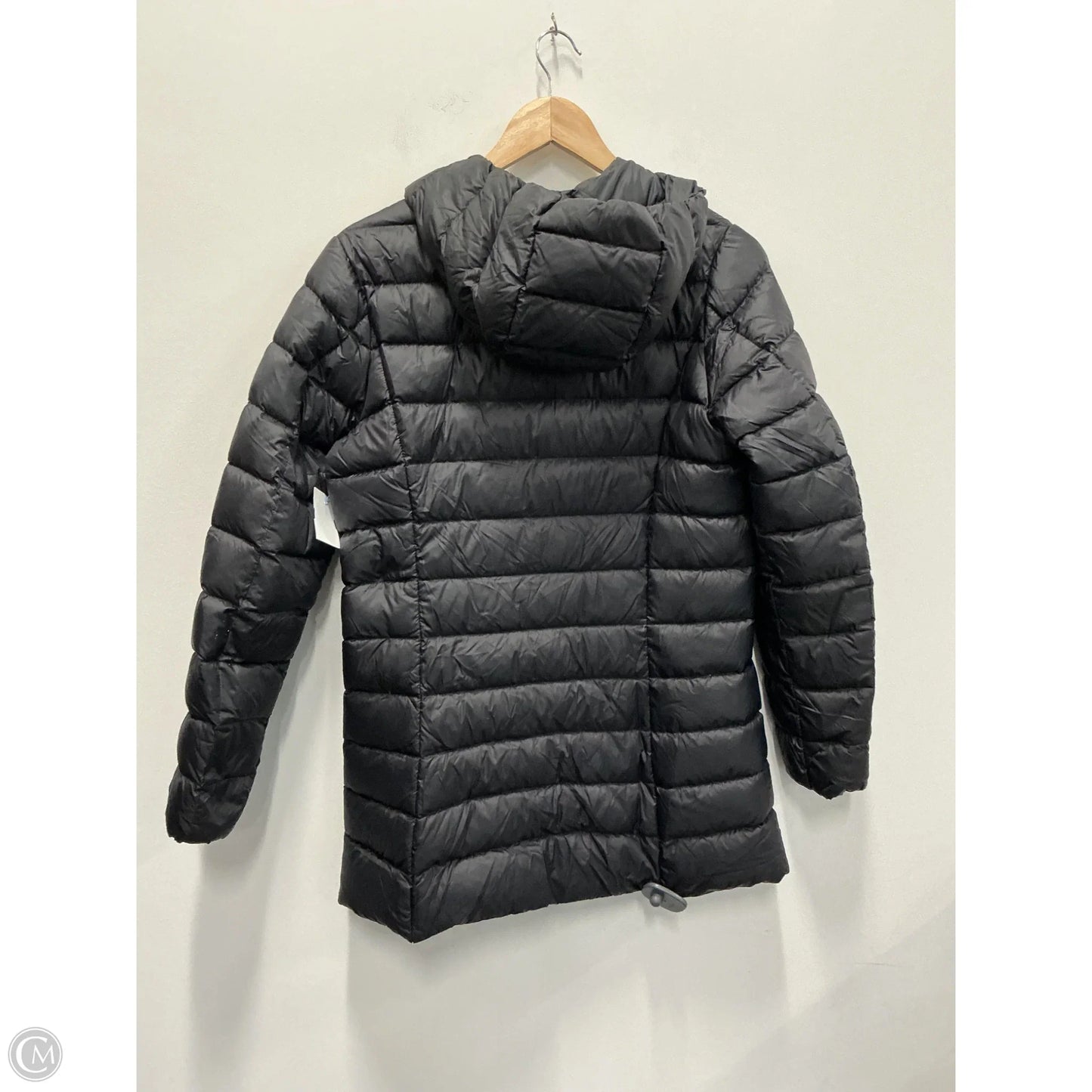 Jacket Puffer & Quilted By Eddie Bauer In Black, Size: M