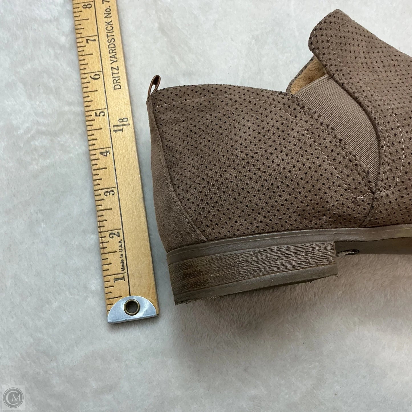 Boots Ankle Flats By Dr Scholls In Tan, Size: 10