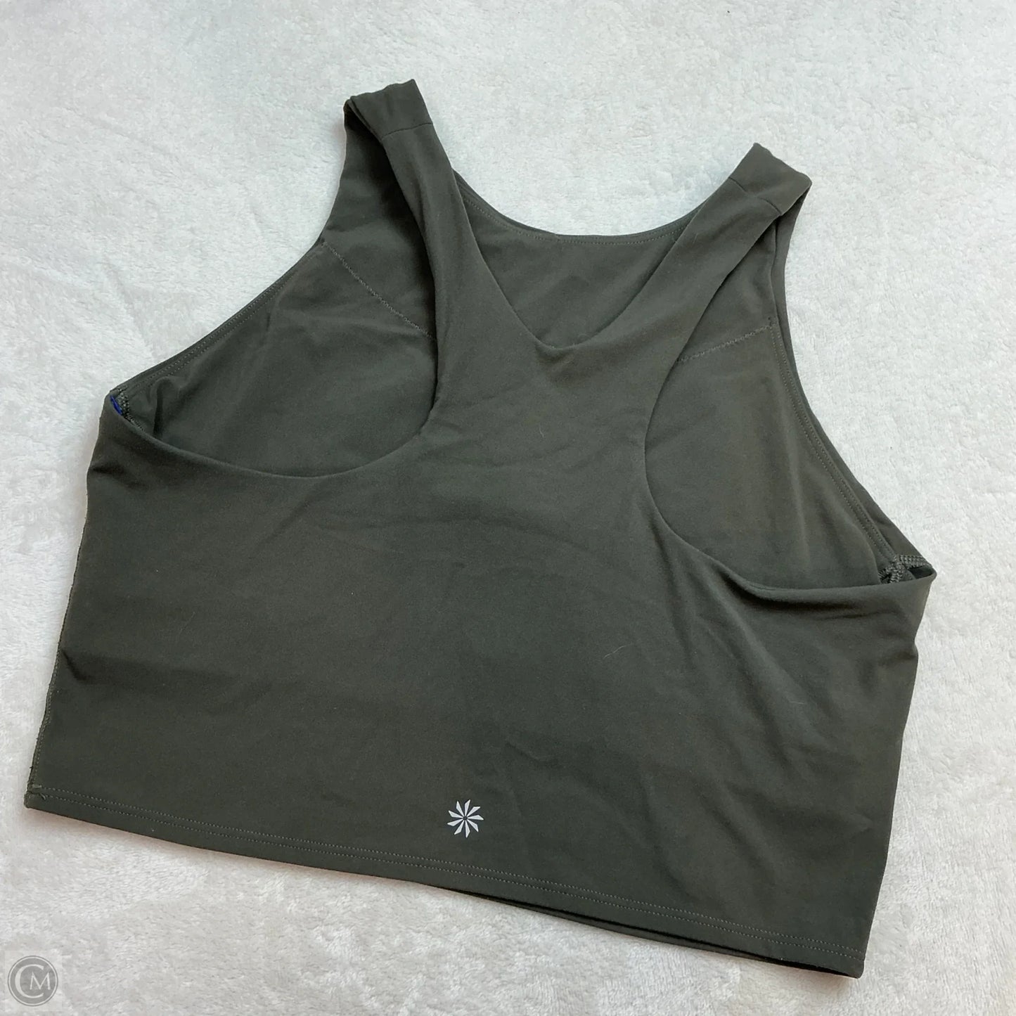Athletic Bra By Athleta In Green, Size: M